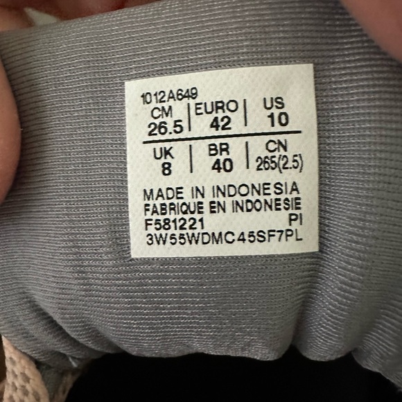 ASICS Women's Athletic Running Shoes - Gel Kayano 27 Gray and Pink - Picture 6 of 6